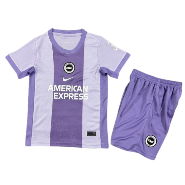 Brighton & Hove Albion  Away Kids Football jersey kit 2025-26