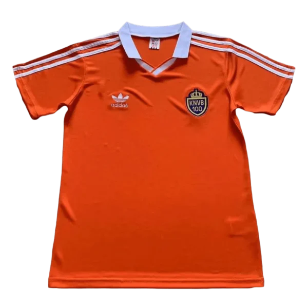 Netherlands 100th Anniversary Retro Jersey Home 1988