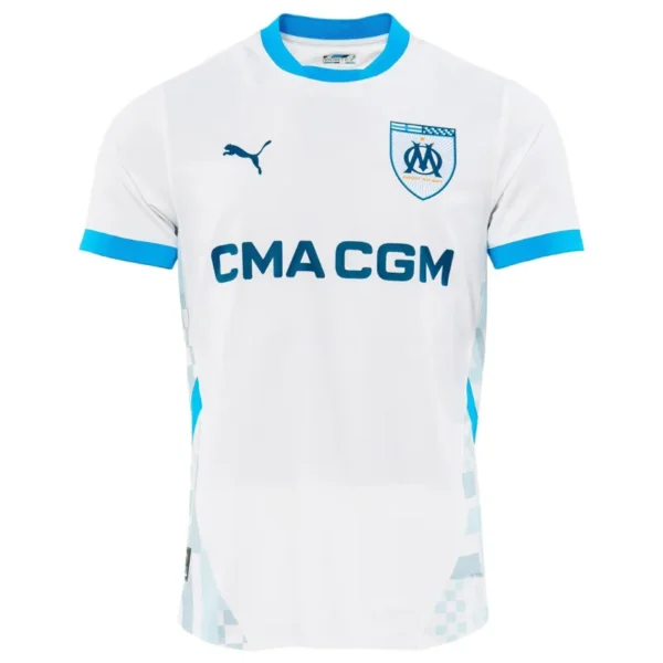 24-25 Marseilles Home Soccer Jersey