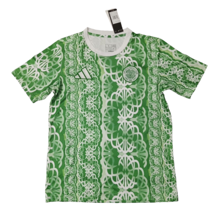 2025-07-15165438545 24-25 Celtics Pre Match Jersey Special Edition Short Sleeve Training Soccer Jersey -Fan version – Bild 1
