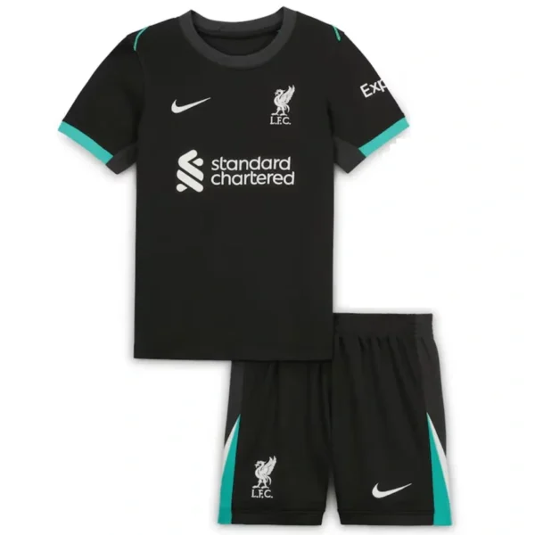 24-25 Liverpool Away Kids Kits Youth Apparels Football Jersey