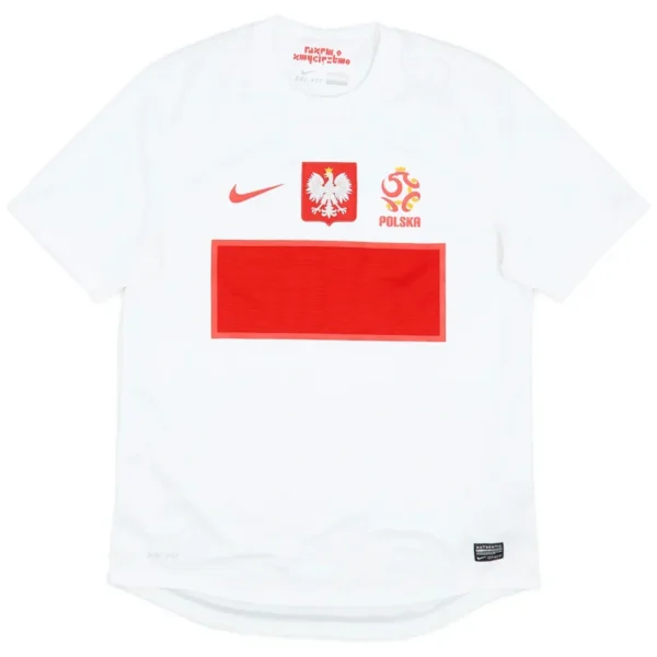 Poland Retro Home Jersey Euro 2012