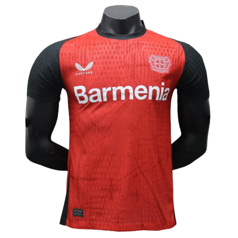 3e0fe697da 24-25 Bayer 04 Leverkusen Home Soccer Jersey Player Version – Bild 1
