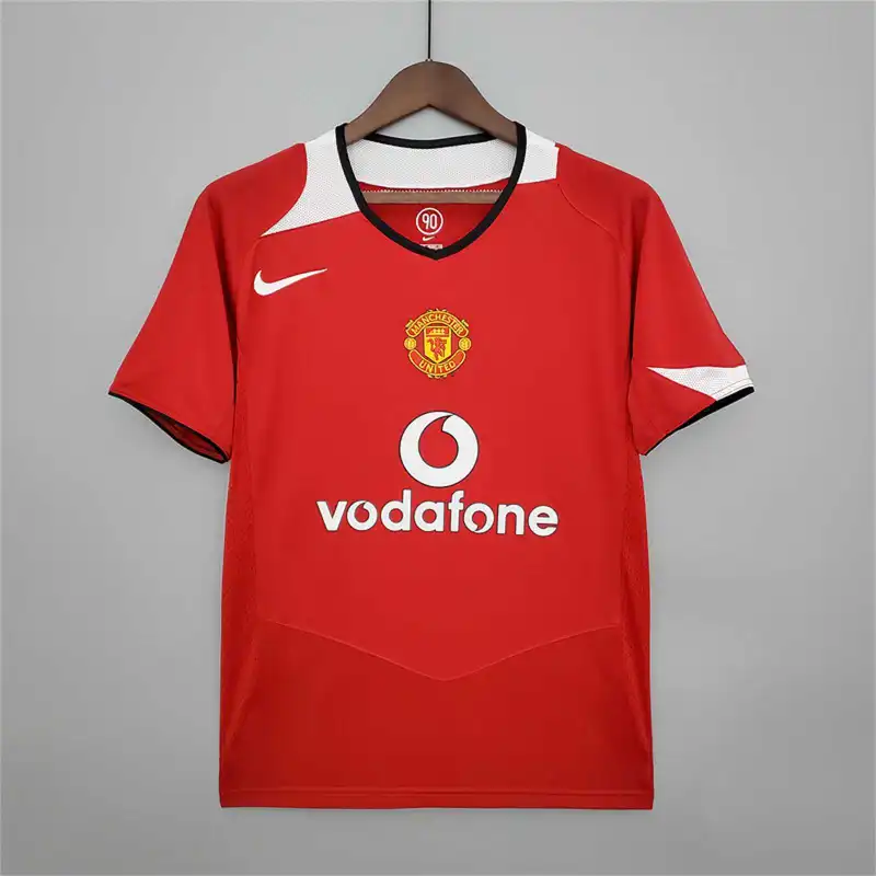 4589515026 2005/06 Manchester United Retro Jersey Home - Image 1