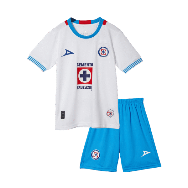 Kids Cruz Azul Away Soccer Kits 2024-25