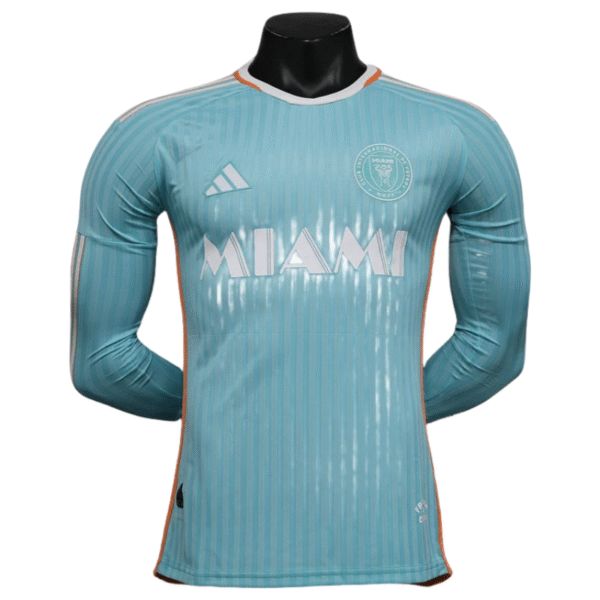 24-25 Inter Miami CF Third Away Soccer Jersey Player Version Long Sleeve