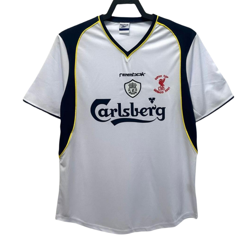 5dc51e0095 Retro Liverpool Away Football Jersey 2001/2002 – Bild 1