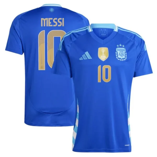 2024 Argentina Away Jersey Messi #10 Di Maria #11 J.Álvarez #9 Copa America