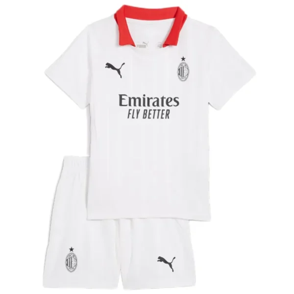 Kids AC Milan Away Jersey Kit 2024-25