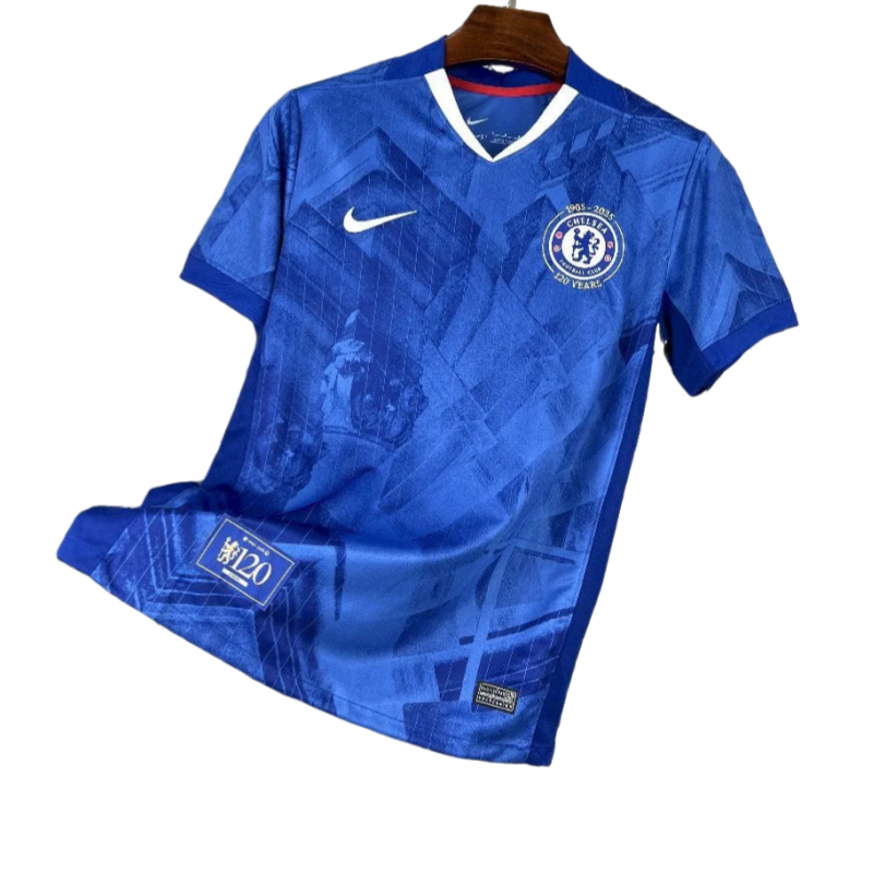 61757138560000-0048362b3b Chelsea Football jersey Home 120th Anniversary custom Shirt 2025-26 Fan edition - Image 1