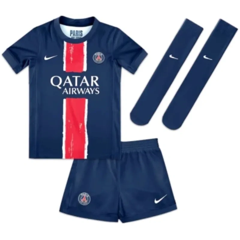 6880d0297e Kids PSG Home Jersey Full Kits(Jersey+Shorts+Socks) 2024-25 – Bild 1