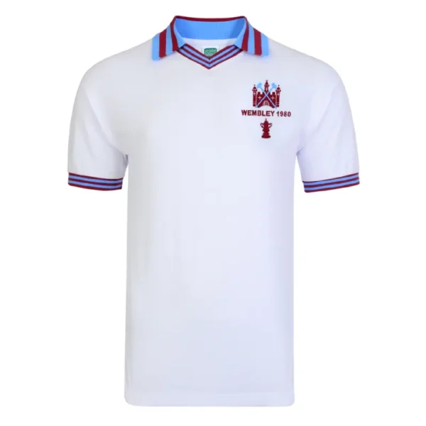 West Ham United 1980 Retro Jersey FA Cup Final