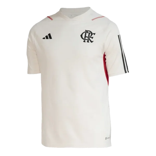 CR Flamengo Pre-Match 2023/24 Jersey White Replica