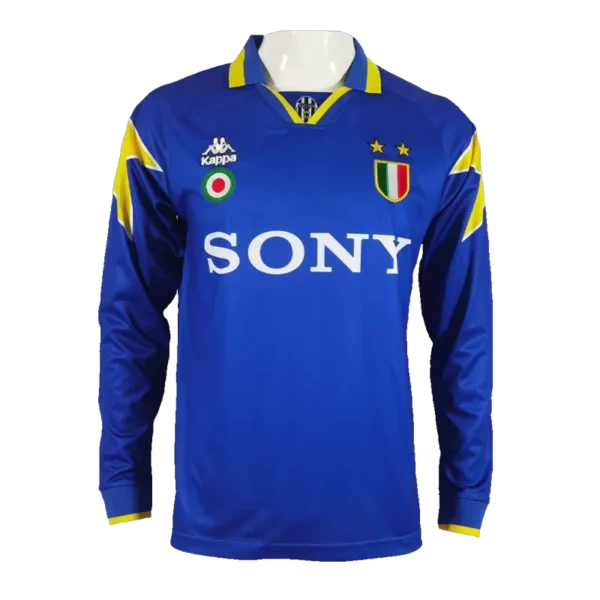 1995-96  Juventus Retro Long Sleeve Jersey Away