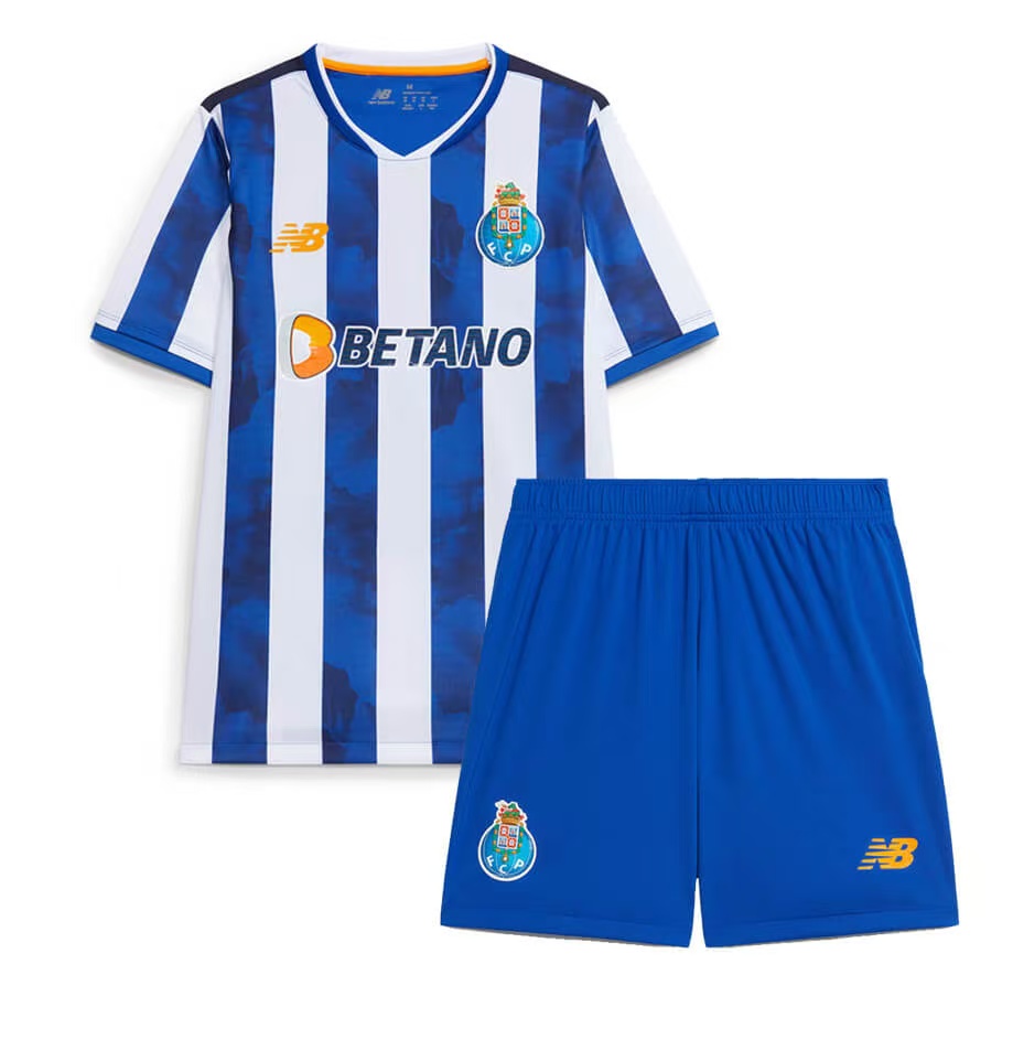 8049508780 Kids FC Porto Home Kits(Jersey+Shorts) 2024-25 – Bild 1