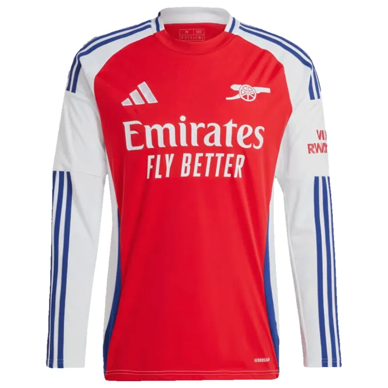 90249f44cd 24-25 Arsenal Home Long Sleeve Jersey - Image 1