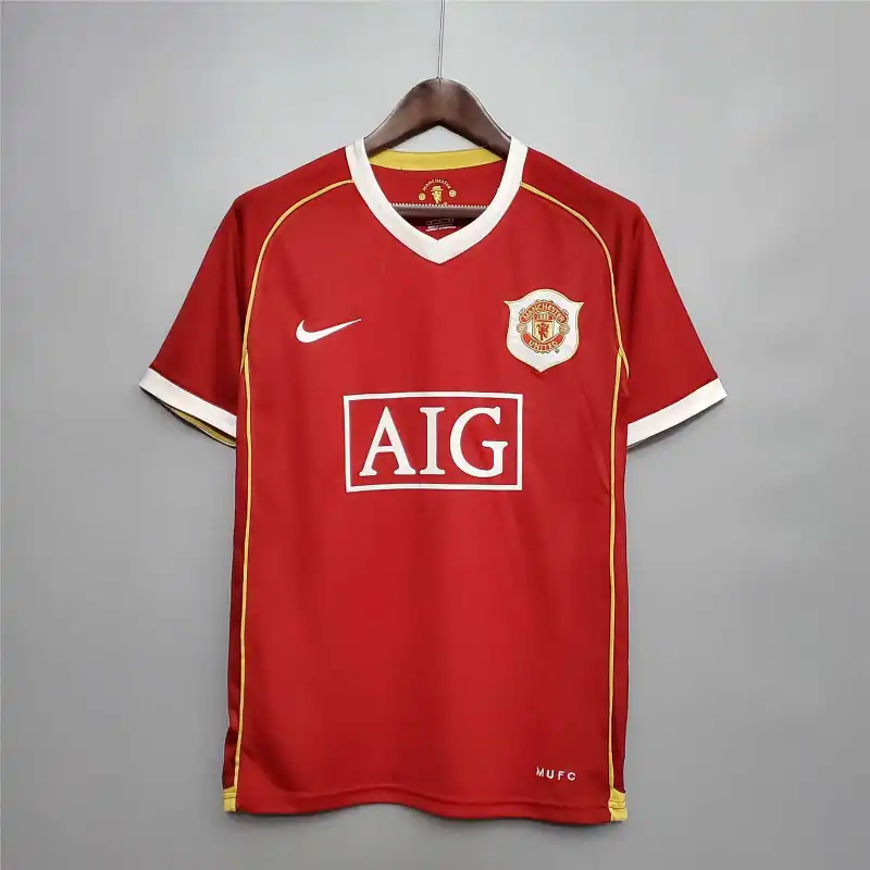 936a743fce 2006/07 Manchester United Retro Jersey Home - Image 1