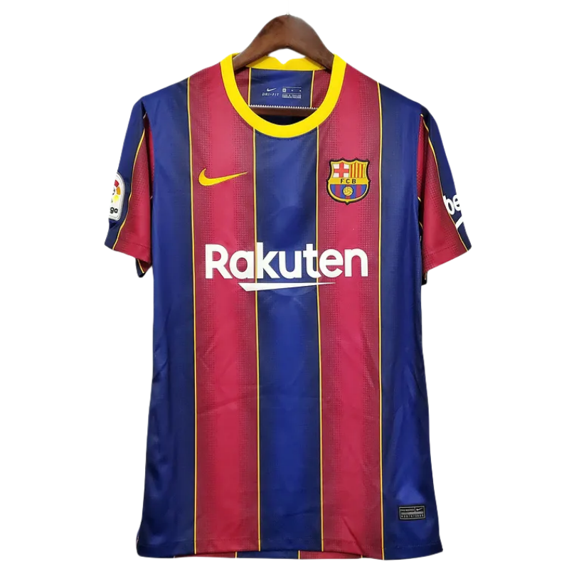 95b37b4c51 20-21 Barcelona Home Retro Soccer Jersey - Image 1
