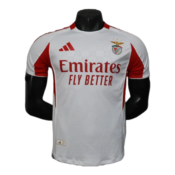 Benfica Third Away Soccer Jersey 2025-26  Player Version