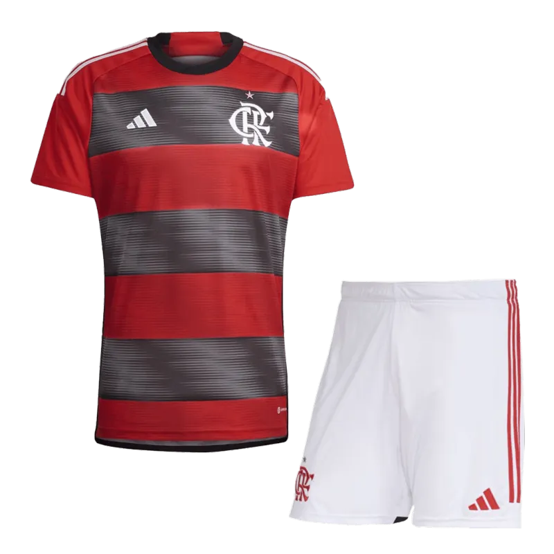 ae2a15458c CR Flamengo 23-24 Home Kit Jersey+Shorts - Image 1