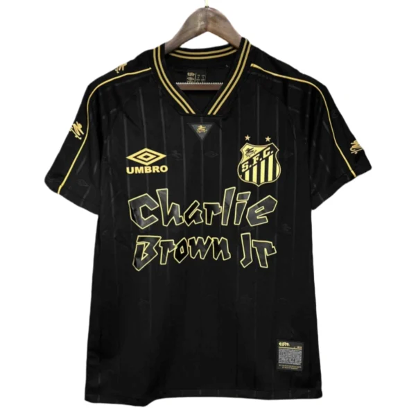 Santos FC commemorative jersey Charlie Bronw Jr Shirt 24-25