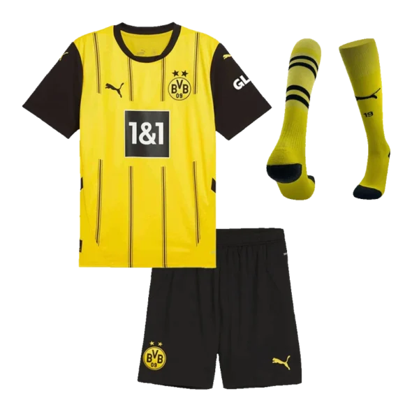 2024-25 Borussia Dortmund Home Custom Full Soccer Kit
