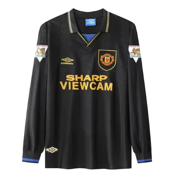1993/95 Manchester United Retro Long Sleeve Away Jersey