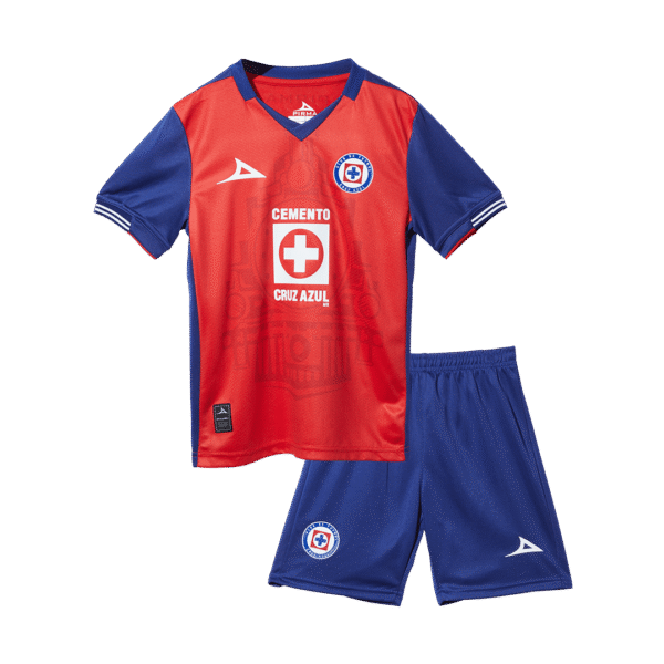 Kids Cruz Azul Third Away Soccer Kits 2024-25