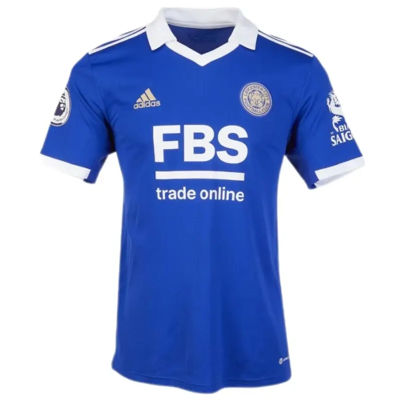 c059f708b2 Leicester City 2023/24 Soccer Jersey Home Replica - Image 1