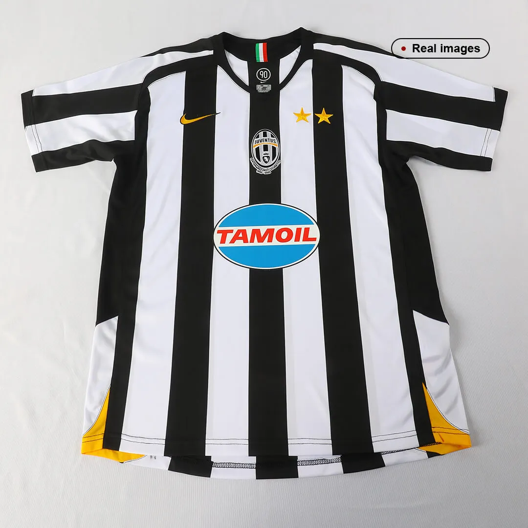 c3a17aac05 2005-06 Juventus Retro Jersey Home - Image 1
