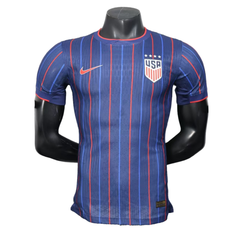 cf46ff34-18-13 2025 USA Soccer jersey Away player version – Bild 1