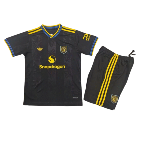 Manchester United Away Football Shirt (Kids Kit) 25-26