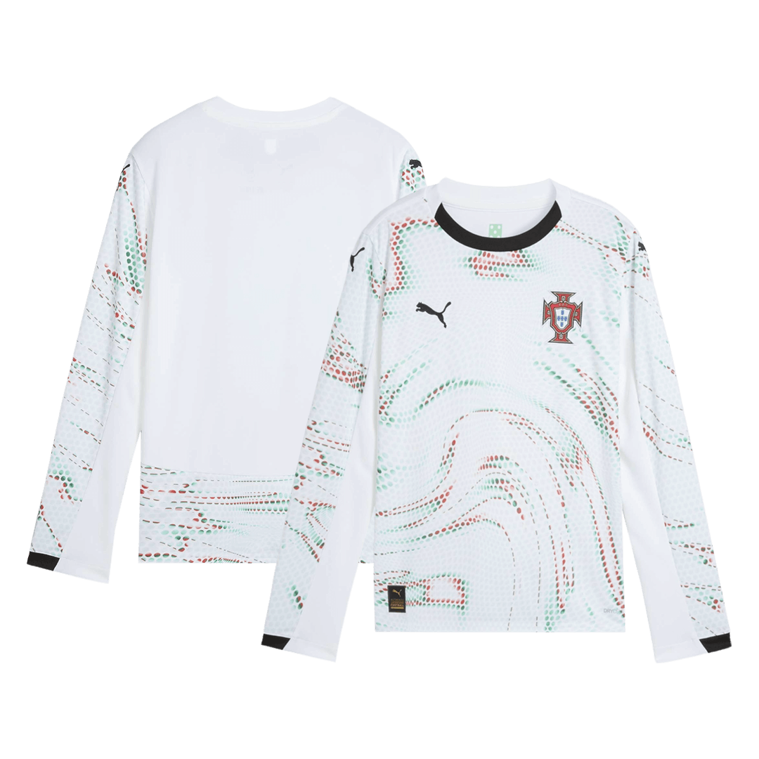 d6dfff3e7c Portugal Long Sleeve Jersey Away Football Shirt 2025 - Image 1