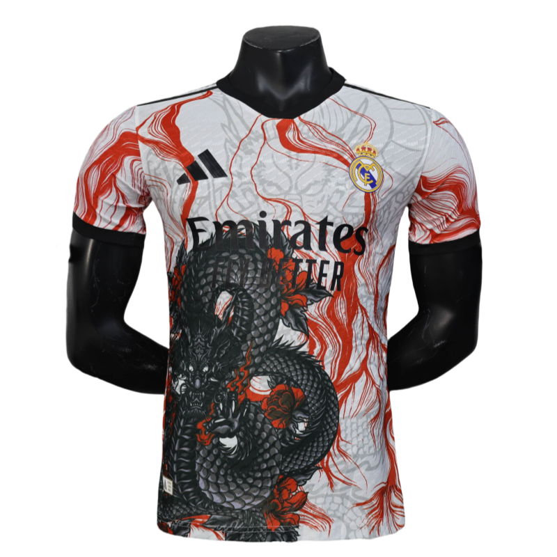 d809279f3f Real Madrid Black Dragon Shirt Special Edition Jersey 25-26 – Bild 1