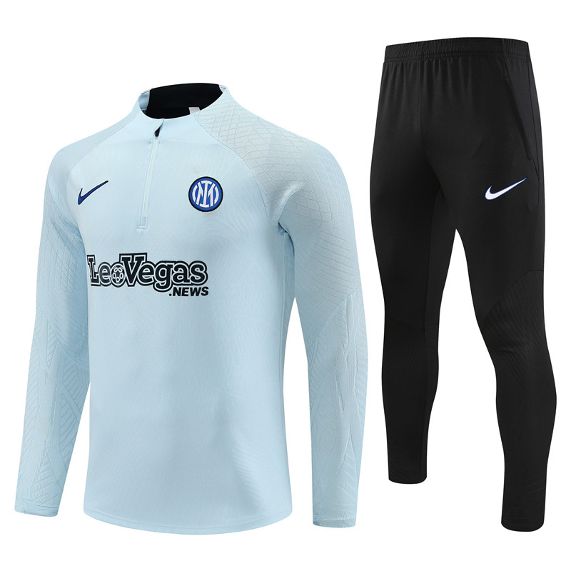 db0e3329ed 23-24 Inter Milan Long Sleeve Training Suit - Image 1