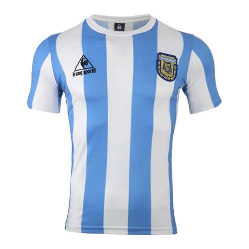 Argentina Retro Jersey Home World Cup 1986