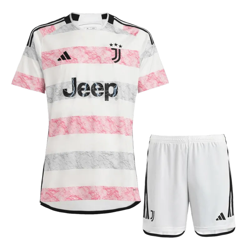 ef1d526373 2023-24 Juventus Away Jersey Kit Jersey+Shorts – Bild 1