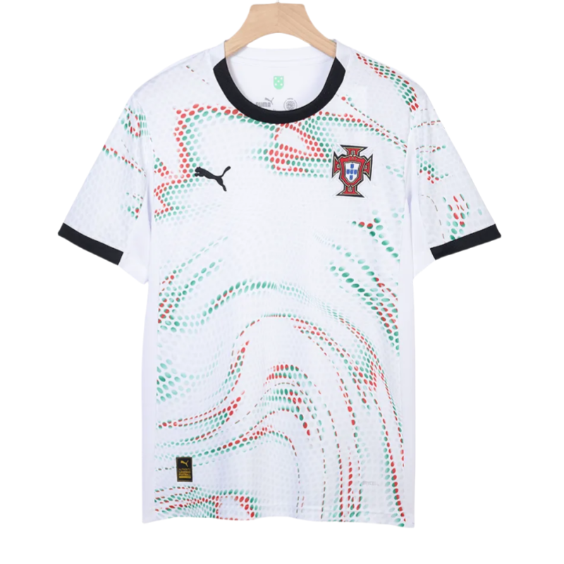 f6d7abcdbe-77 Portugal Puma Soccer Jersey Away Custom Shirt 2025 - Image 1